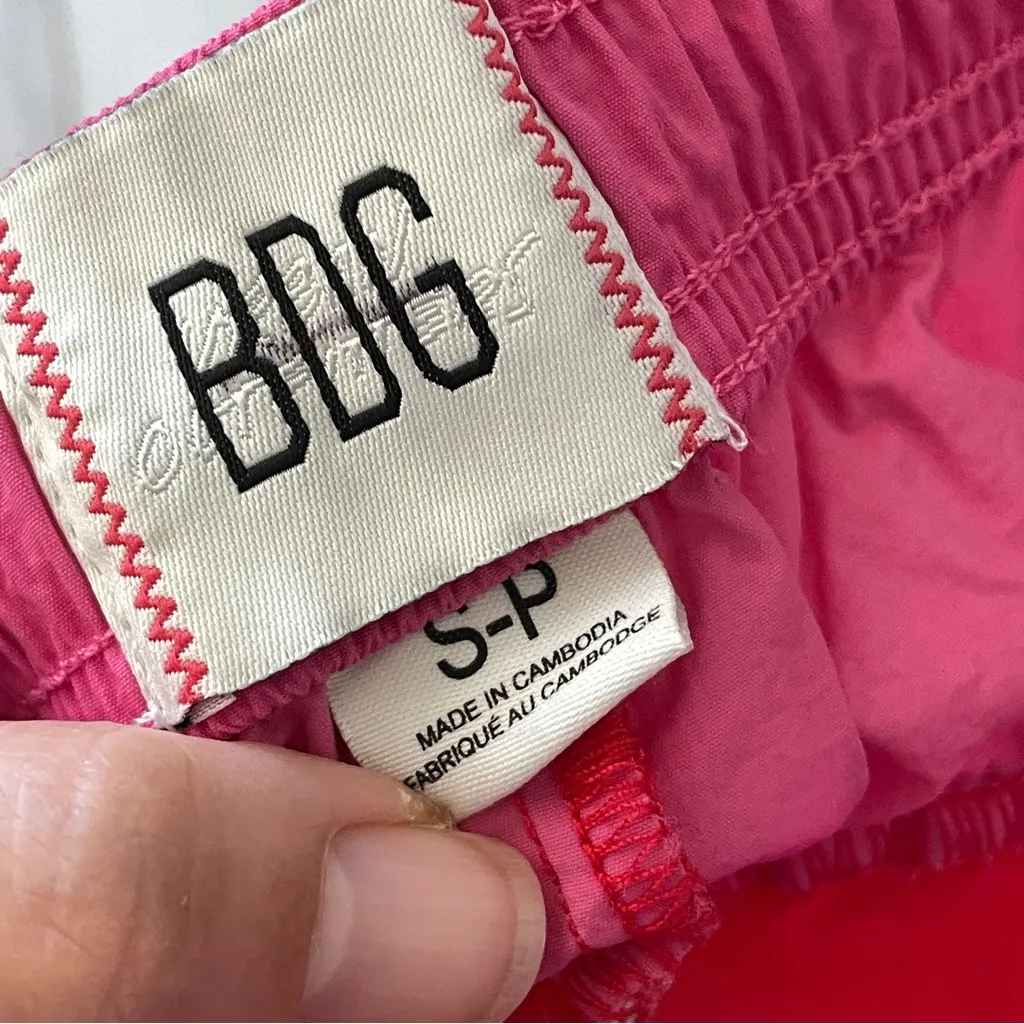 Urban Outfitters Shorts jess nylon track short womens Pink Red small athleisure - Image 2