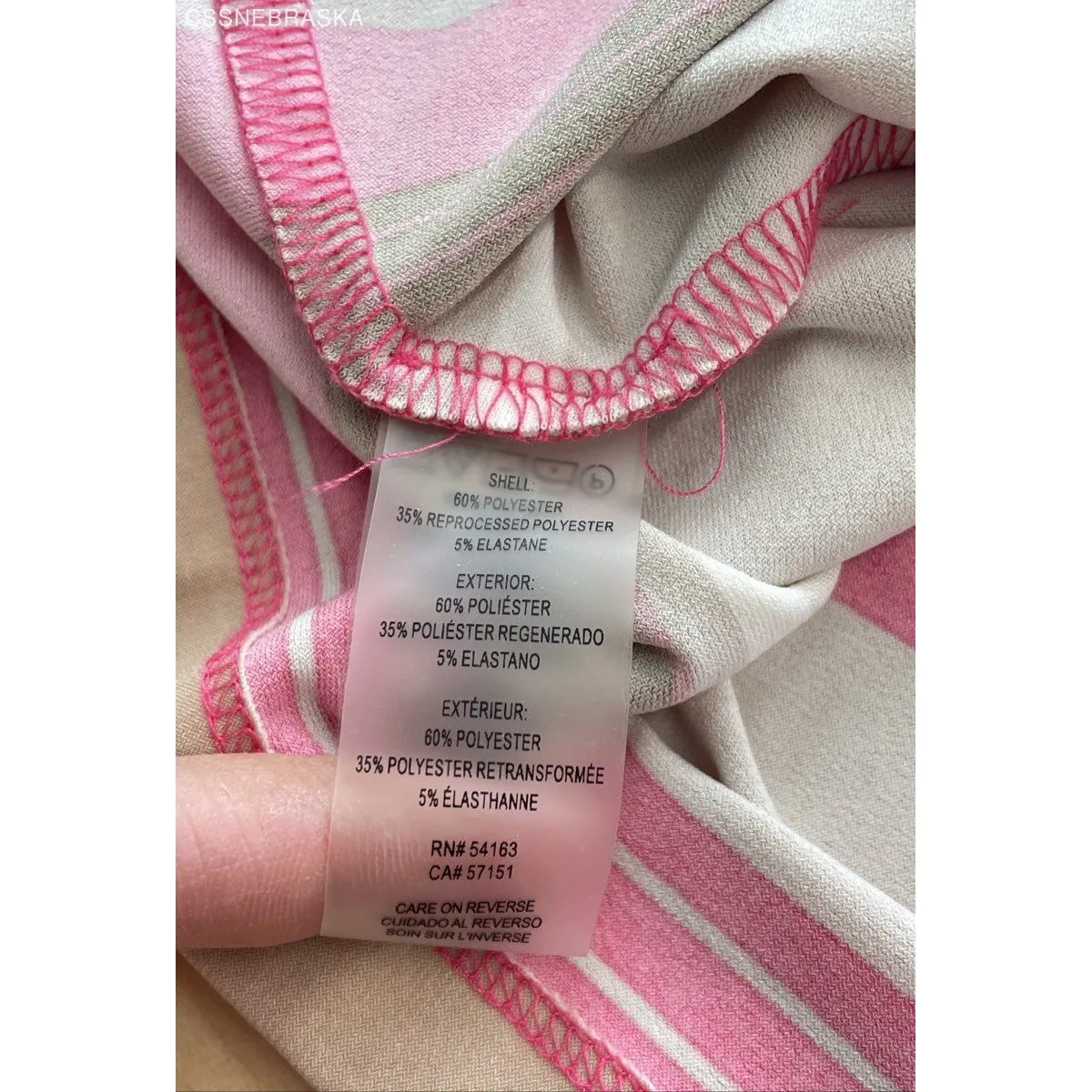 Tommy Hilfiger Multicolor Women's Round Neck Dress - Size 14 - Image 7