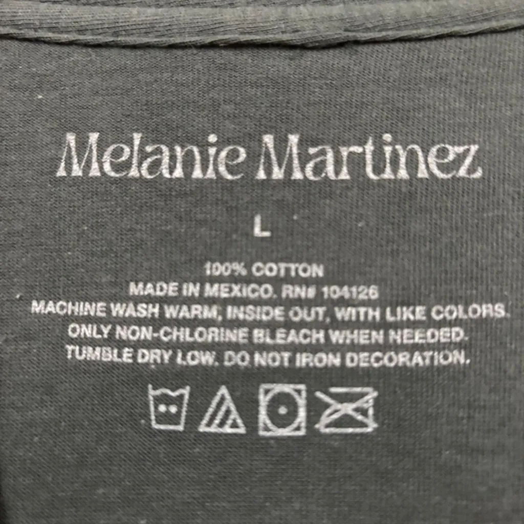 Melanie Martinez Portals Album Cry Baby Art Rock T-Shirt L - Image 4