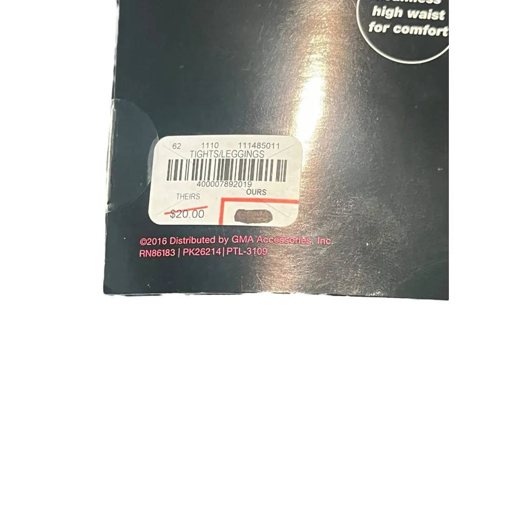 GMA Accessories Leggings Womens S Seamless High Waisted Workout Gym Yoga Pants Gray - Image 6