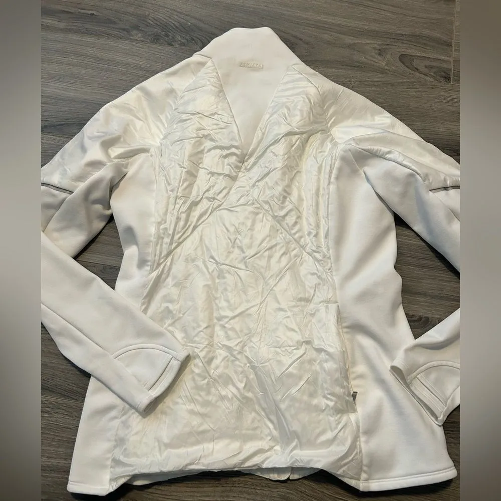 Athleta  White Jacket Quilted Full-Zip - Image 4