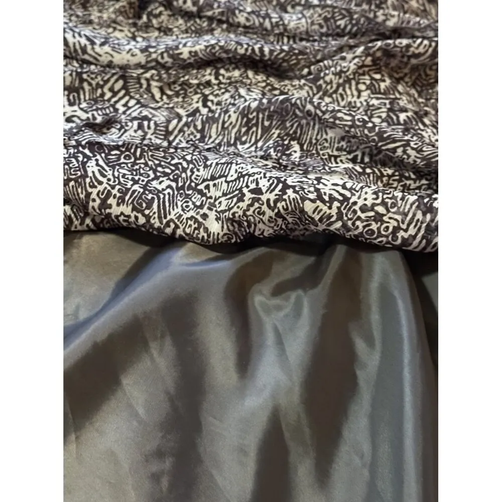 Jones New York Slip Dress Multi-Tiered Scoop-Neck Cottagecore Layered Whimsigoth - Image 8