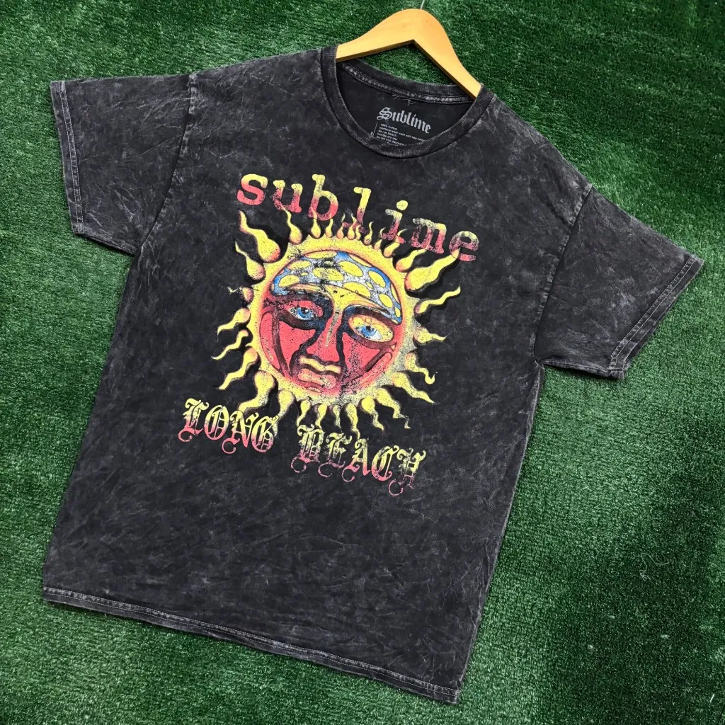 Sublime 40oz to Freedom Rock Band Mineral Wash T-Shirt Size Large - Image 3