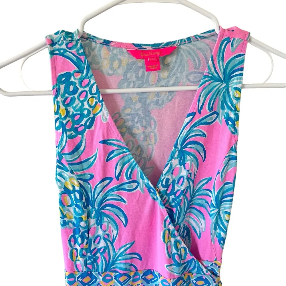 Lilly Pulitzer  Misha Sleeveless Wrap Dress - Image 5