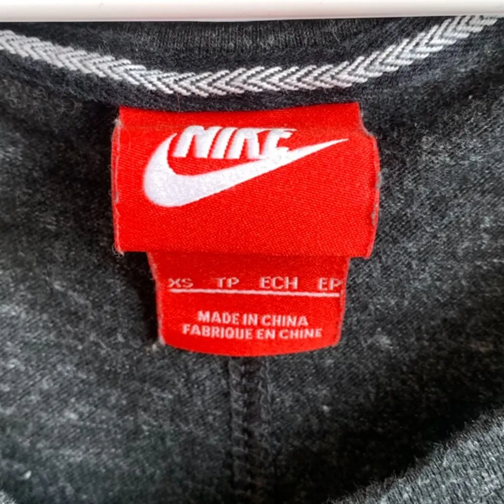 Nike Dark Gray Logo Muscle Tank Top - Image 3