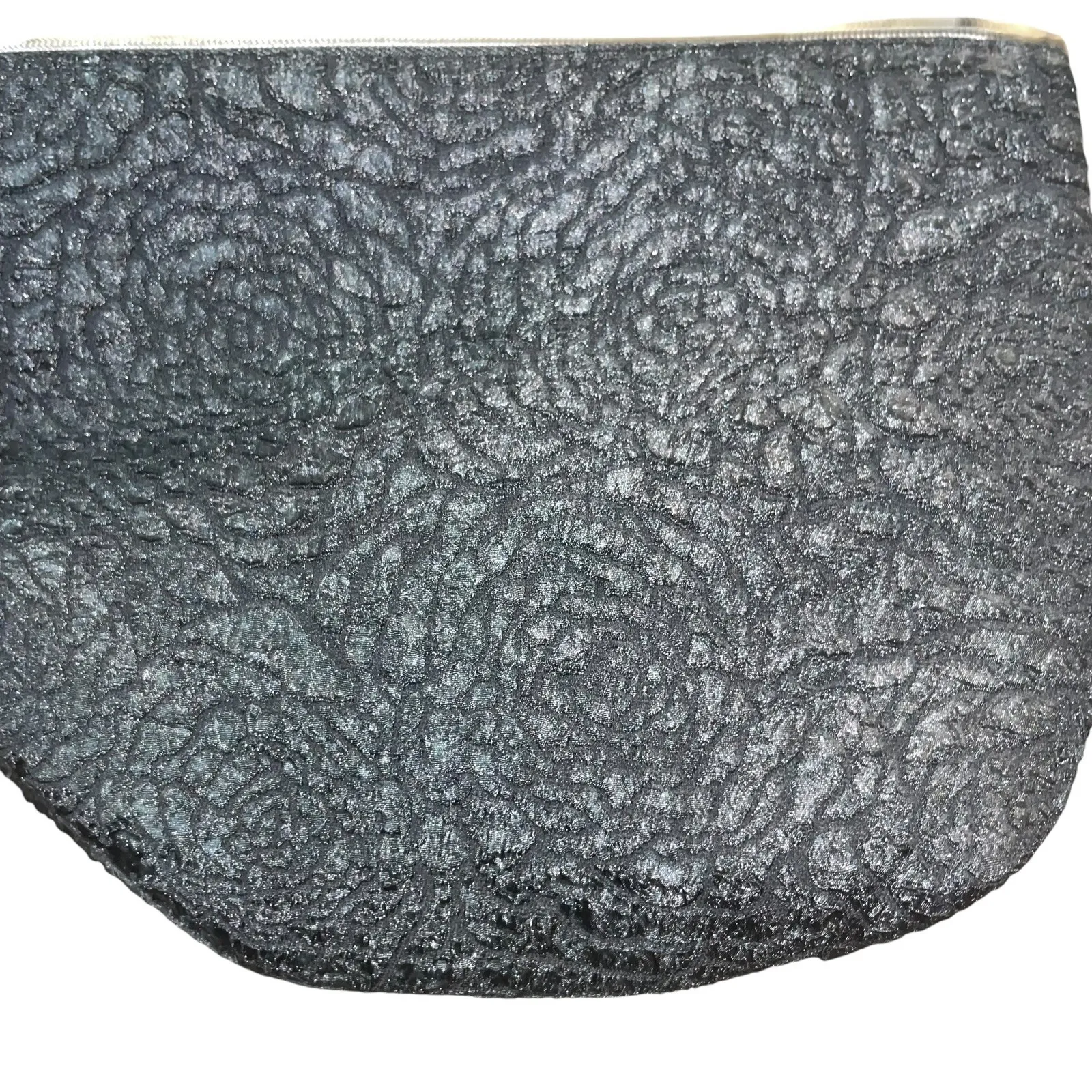 Lancome Paris‎ Black Rose Travel Cosmetic Makeup Bag L33 Hot Pink Interior 13x8 - Image 4