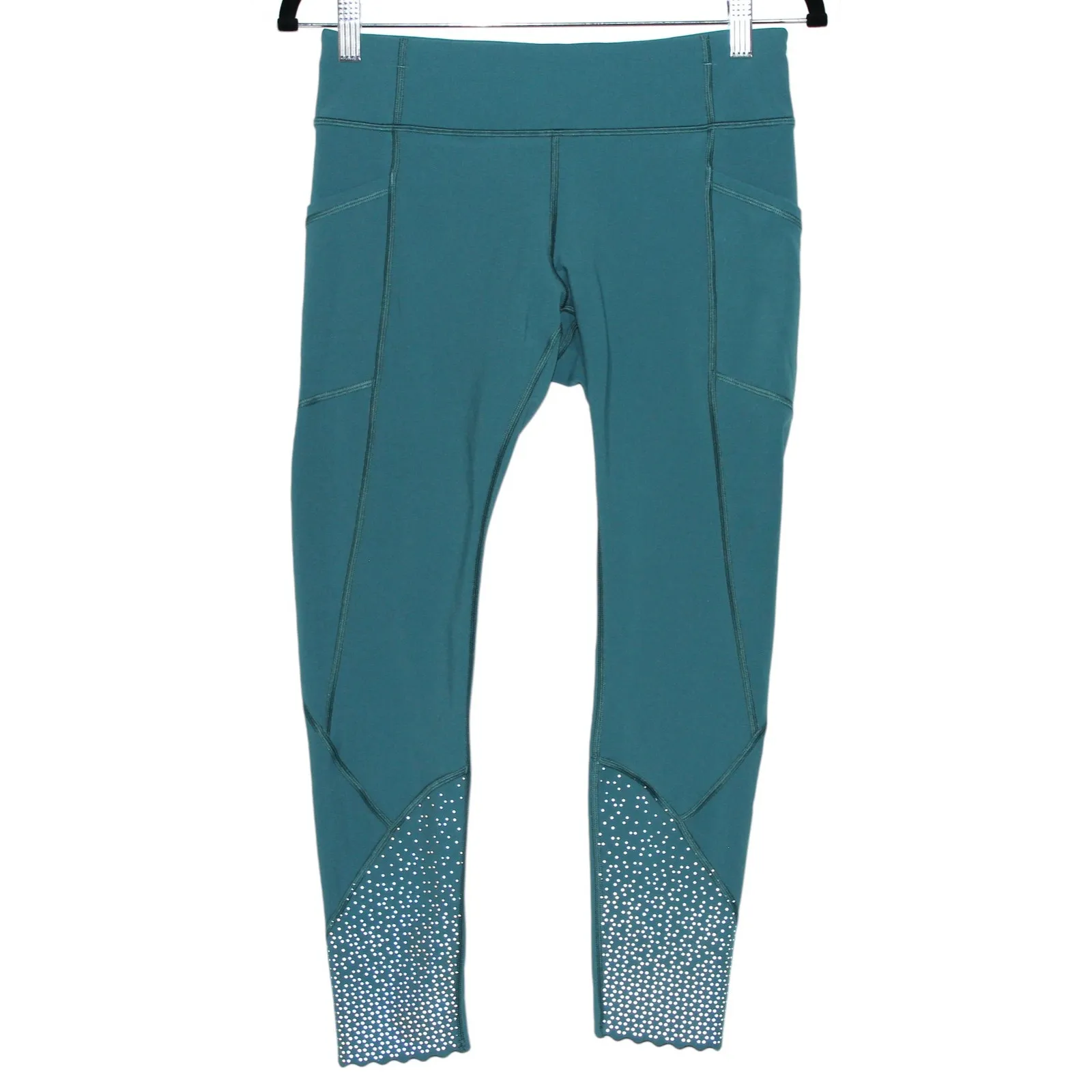 Lululemon Tight Stuff Tight in Teal Green Size 8 - Image 2
