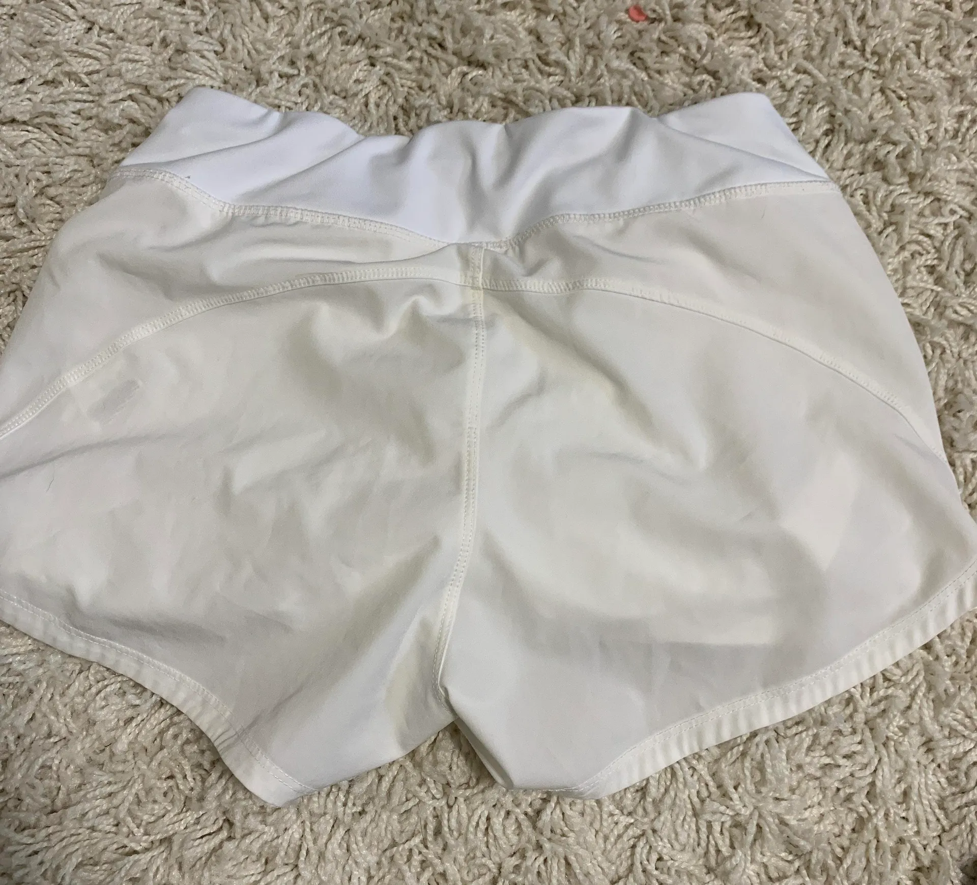 White Lulu Dupes Size XS - Image 3