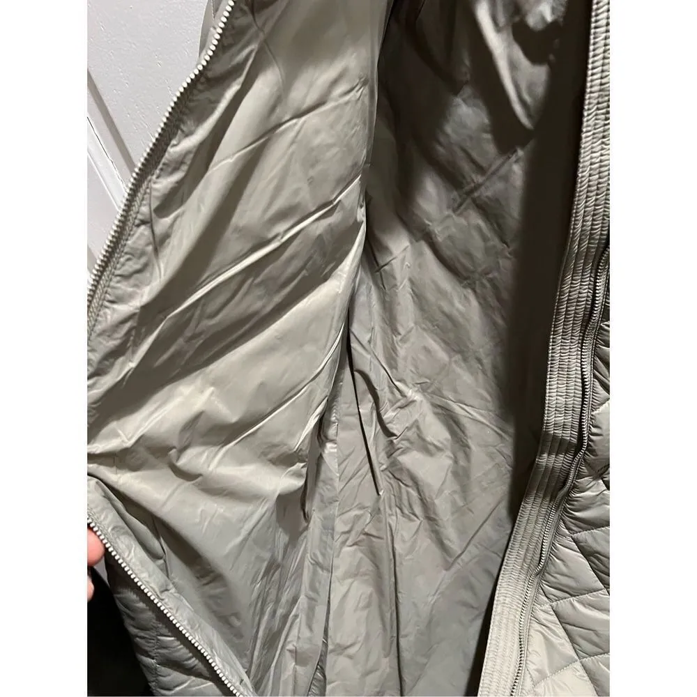 Lauren Ralph Lauren Quilted Down filled hooded jacket style 19964 size med Green - Image 9