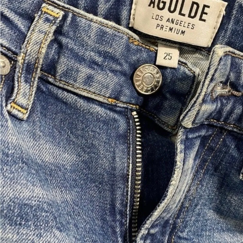 𝅺AGOLDE Lara Skinny Jeans in Badlands Wash Size 25 - Image 5