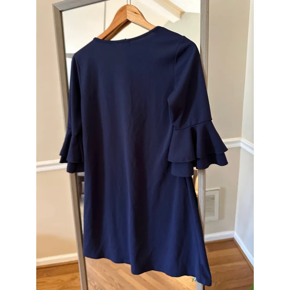 Espresso Dress Women's Blue Size Small - Image 5
