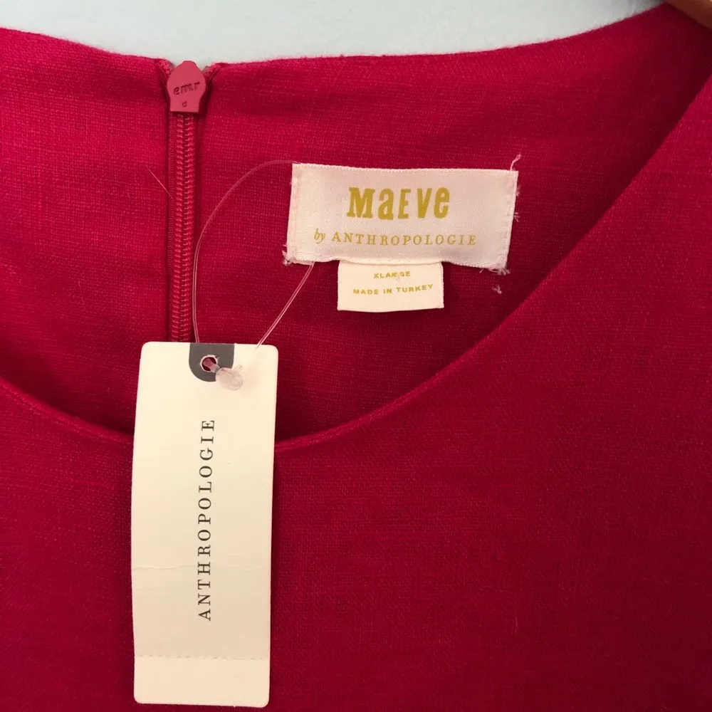 Bright Pink Maeve Womens Shift Dress - Image 4