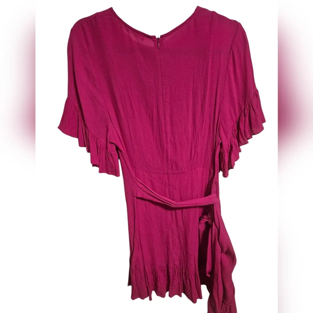 The Impeccable Pig Fuchsia Pink Dress - Small - Image 2