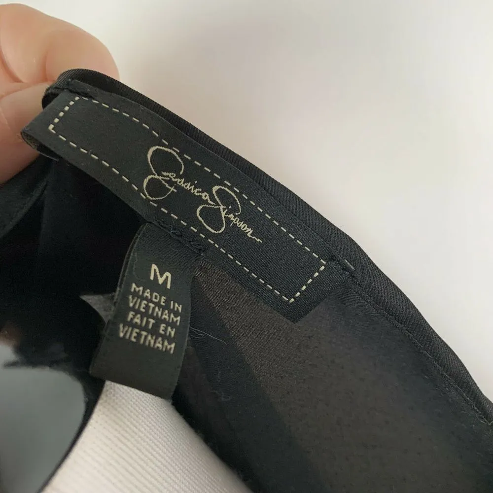 Jessica Simpson Embellished Cold Shoulder Top - Image 7