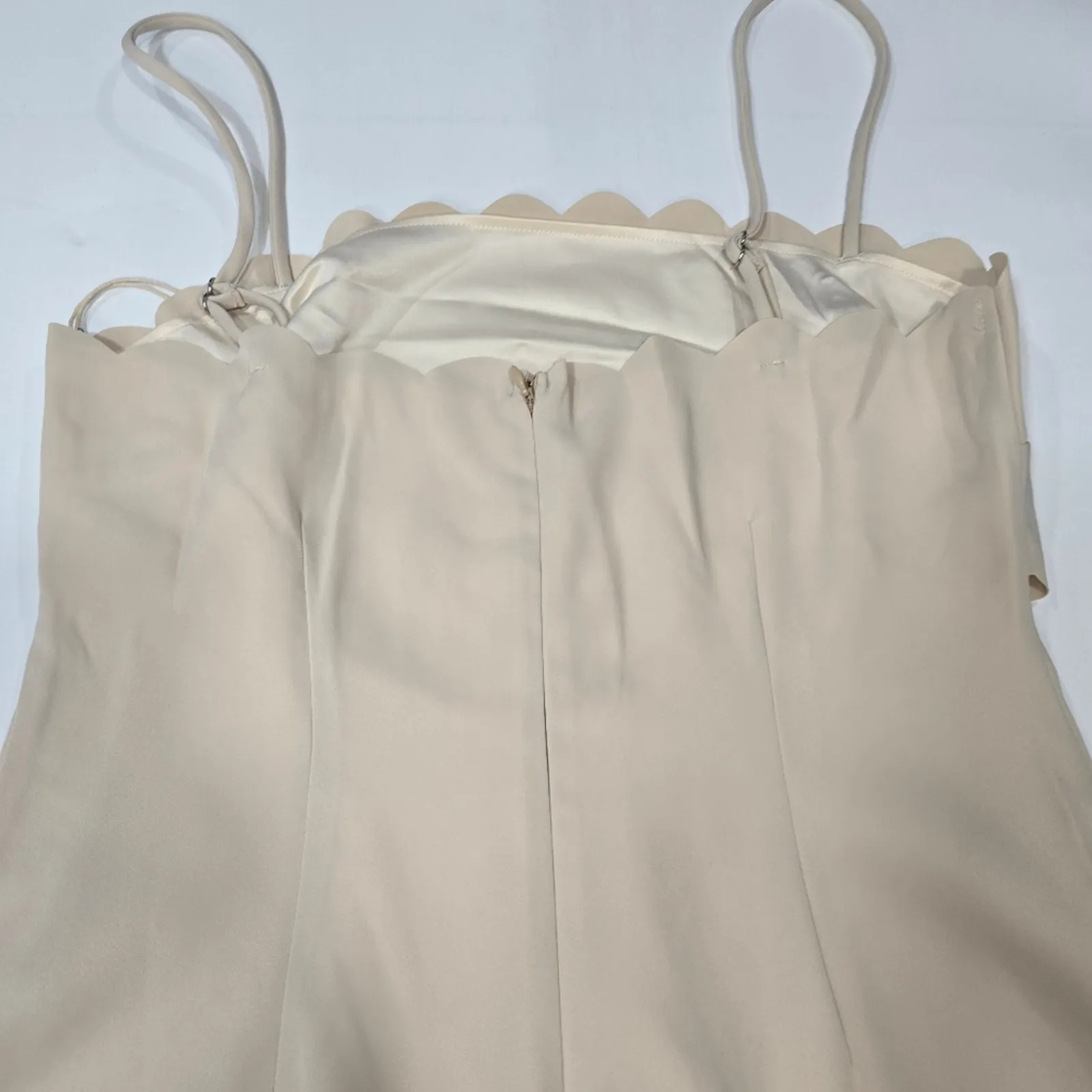 Tularosa Nora Mini Dress in Frosted Almond Large - Image 10