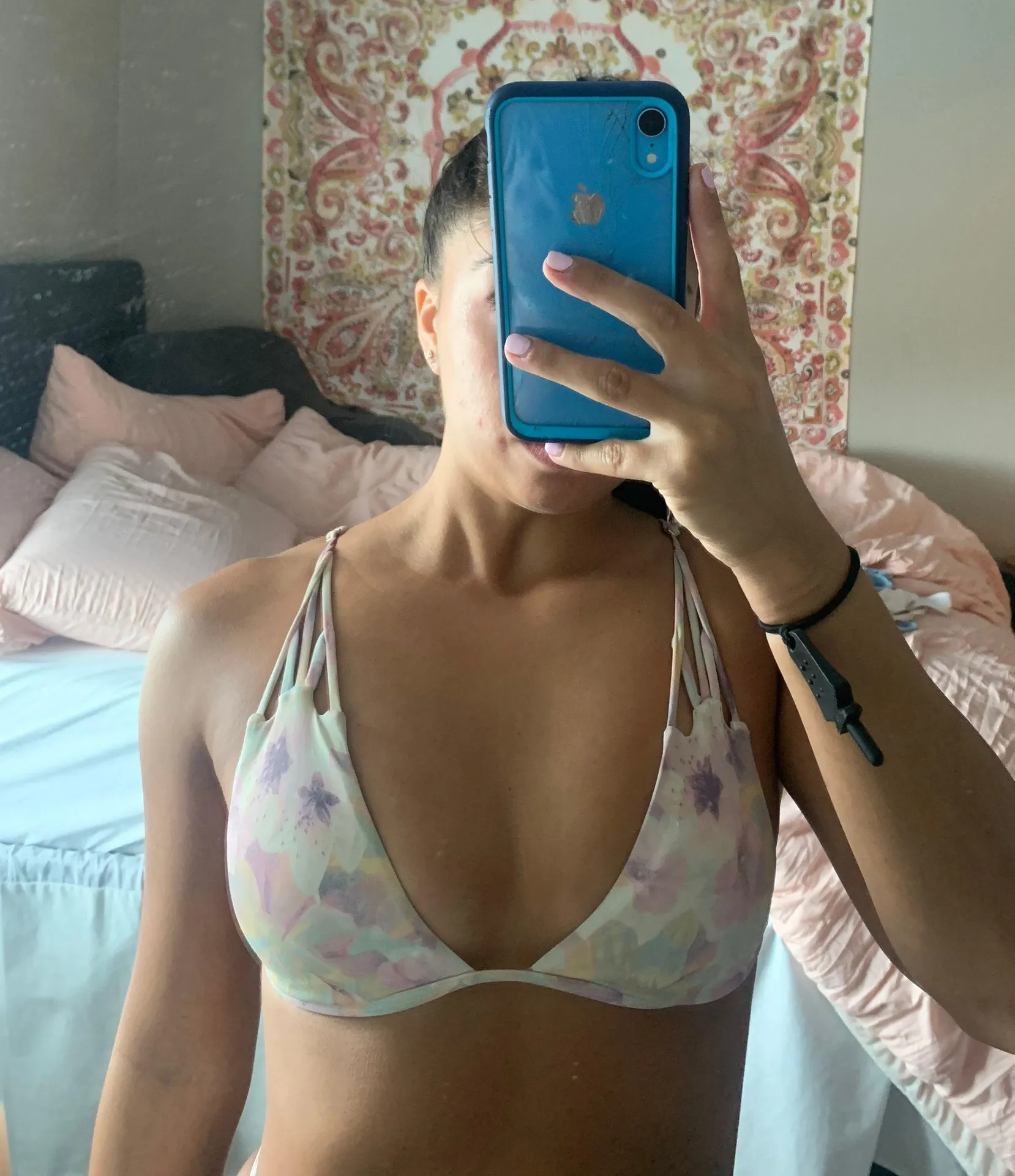 Floral Bikini Top - Image 2