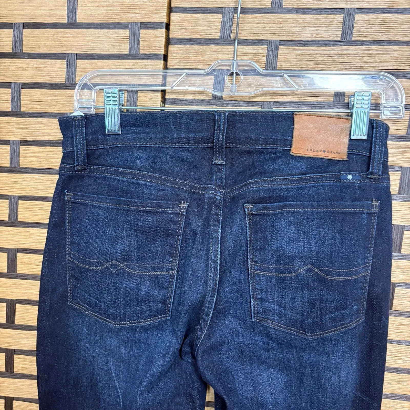 Lucky Brand Brooke Skinny Dark Wash‎ Skinny Jeans Size 2/26A - Image 5