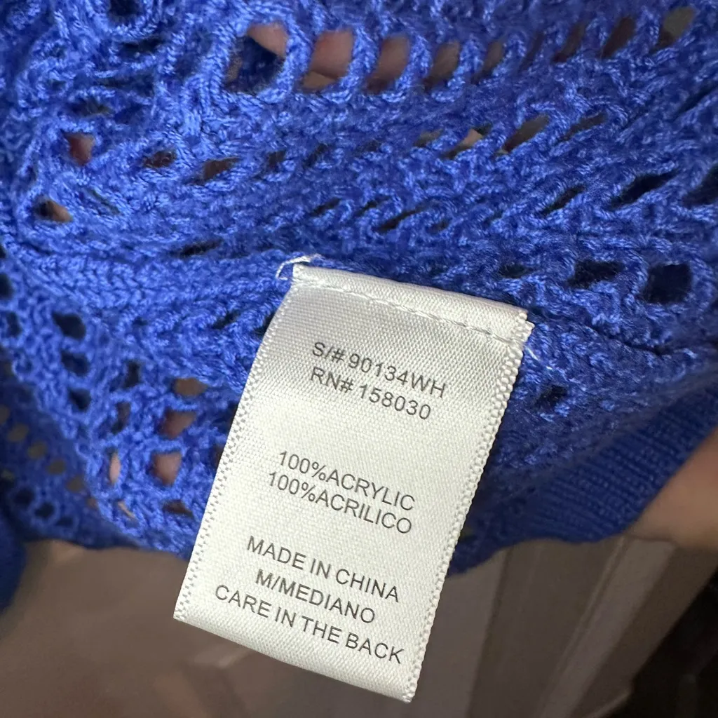 Love Tree Royal Blue Knit Tank Top - Image 3