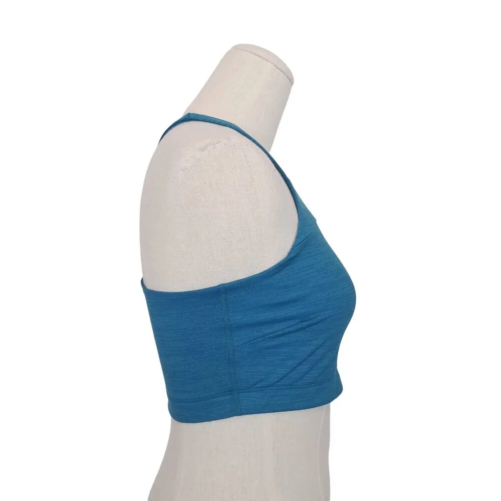 Outdoor Voices Move Free Tech Sweat Crop Top Gulf Teal Sz Small - Image 4