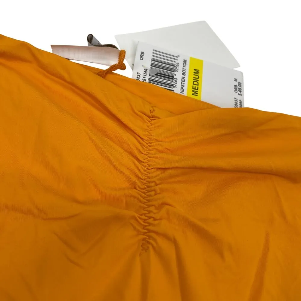 BECCA Color Code Adela Hipster Bikini Bottom Neon Orange Burst Medium NWT - Image 7