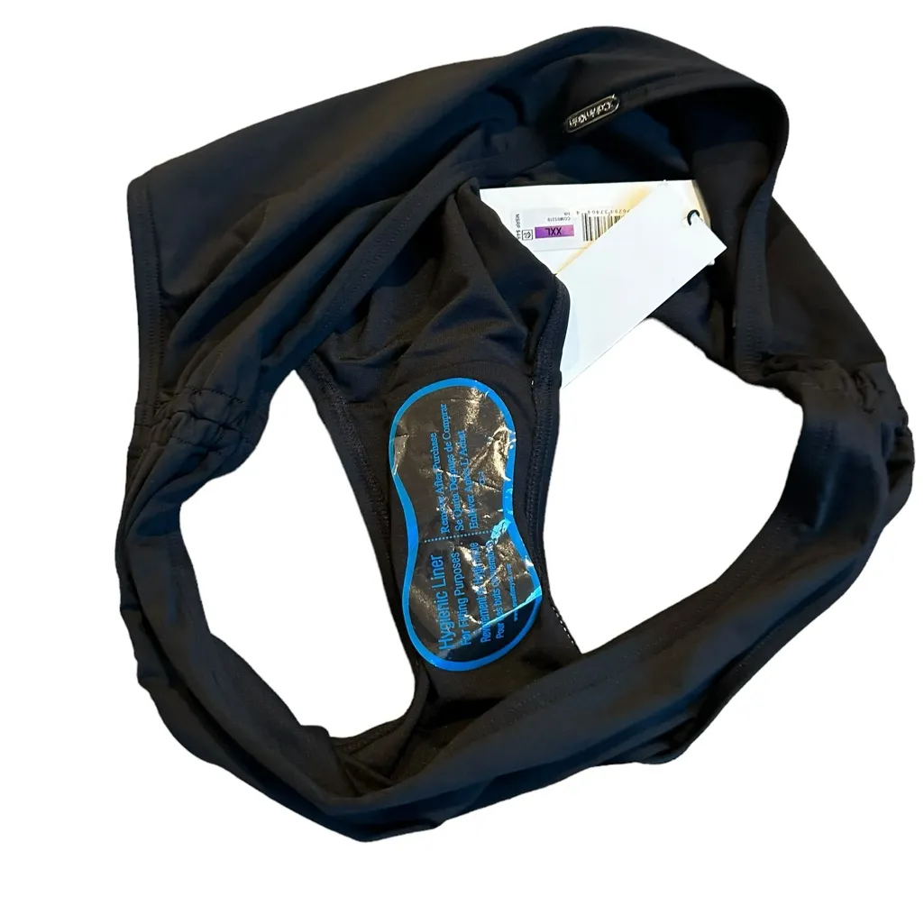 3/$15 CALVIN KLEIN black bikini bottom nwt - Image 3