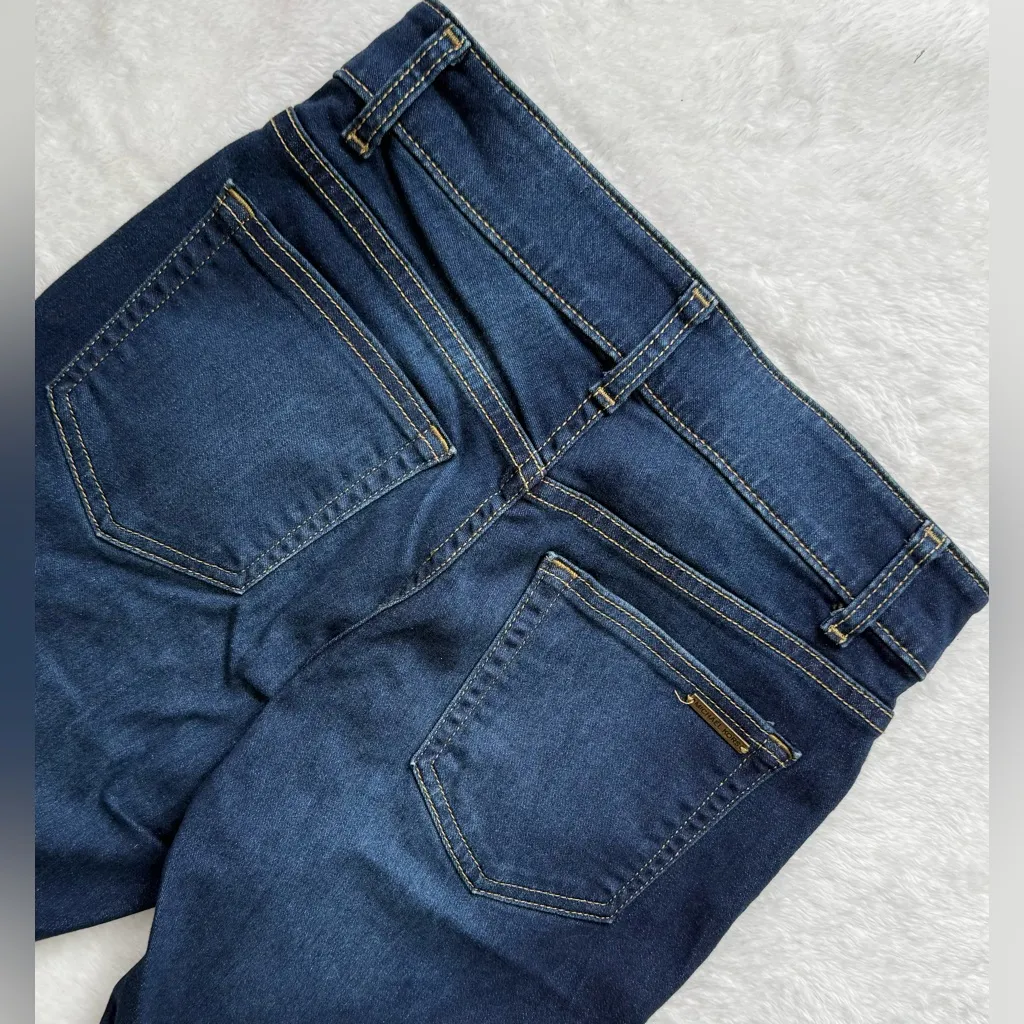 Michael Kors Dark Indigo Flare Jeans - Image 4