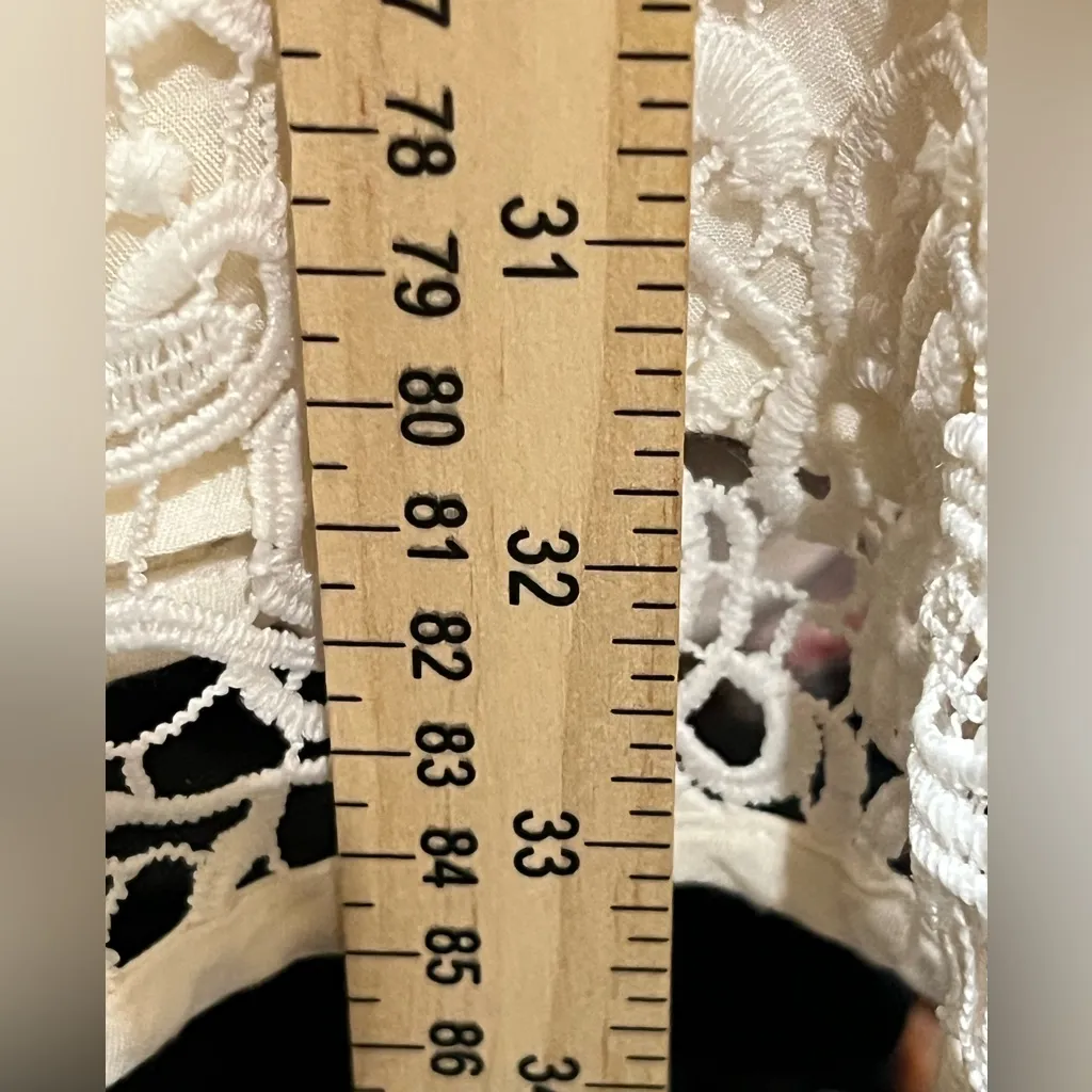 Kendall & Kylie Women’ Lace Strappy Dress Ivory size S - Image 11