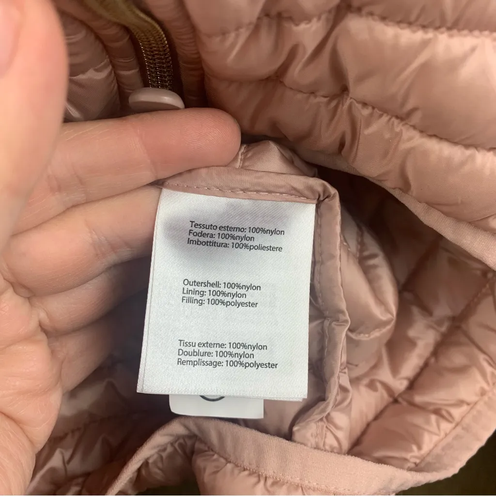 Save The Duck size 2 medium powder pink Quilted Jacket puff coat - Image 10