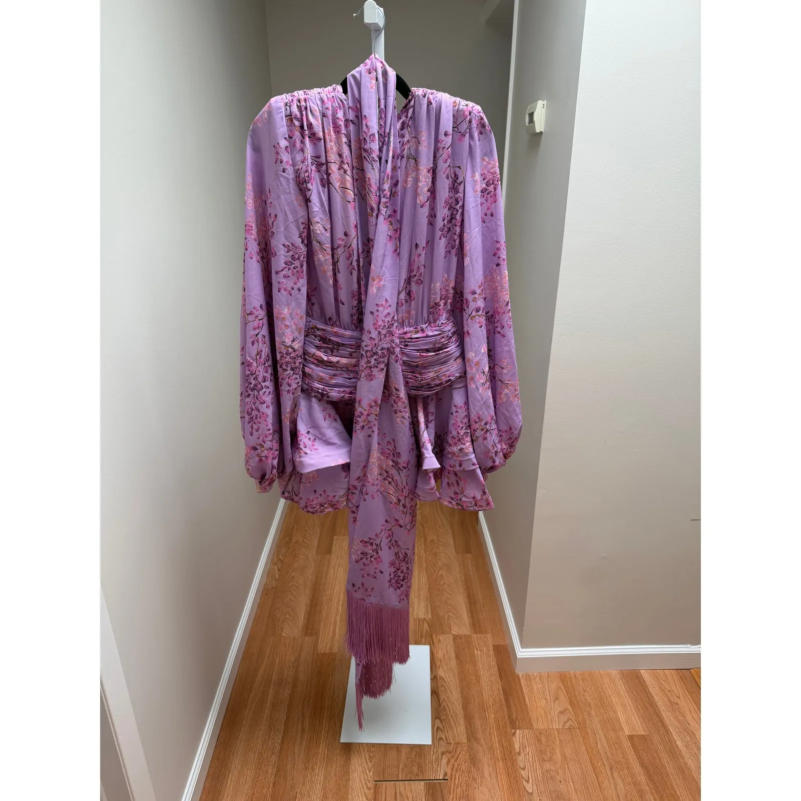 NEW NWT Bronx & Banco Bedouin Poppy Mini Dress Lilac size 4 / Small - Image 6