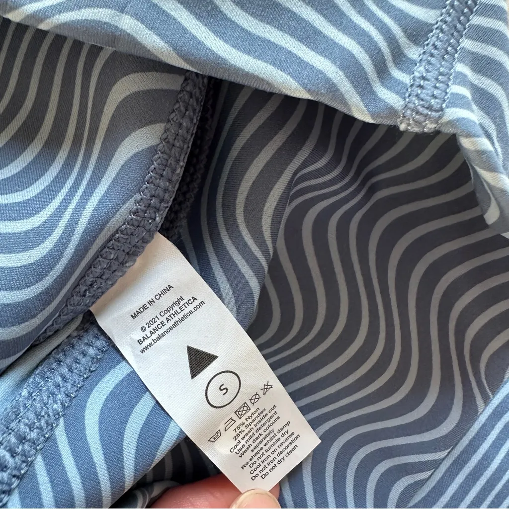 Balance Athletica The Storm Pant Leggings High Rise Squat Proof Oasis Small - Image 5