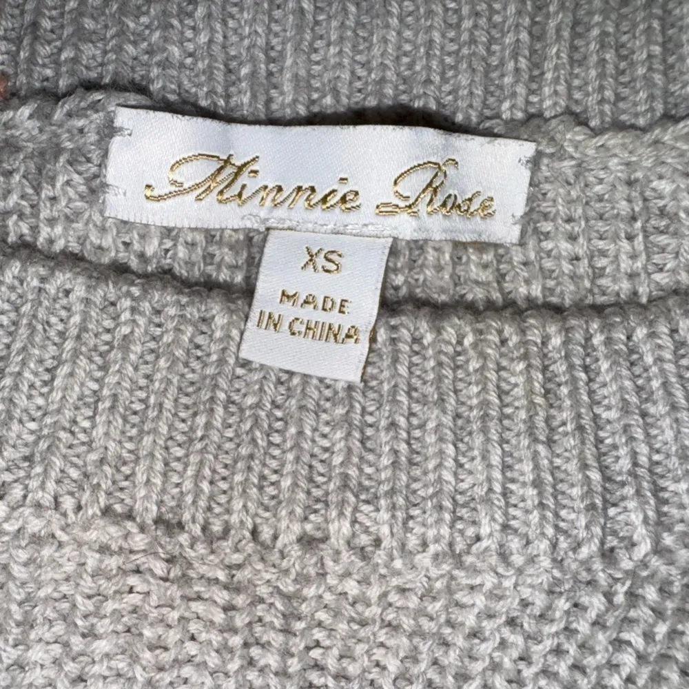 Minnie Rose Sweater with Cut Out Shoulders - Image 3