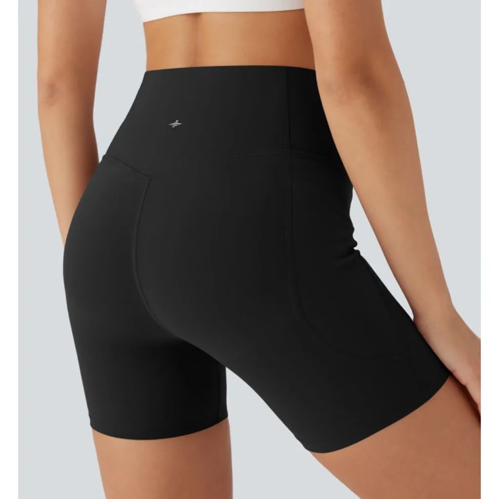 NWT Halara ultra sculpt butt lifting scrunch shorts. Stretch athletic size L - Image 5