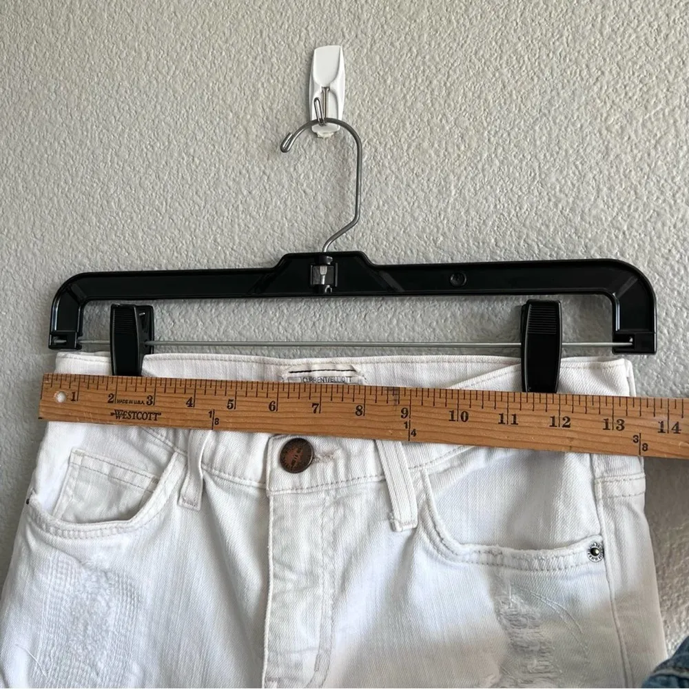 Current/Elliott The Highwaist Straight Super Salty Repair - Image 10