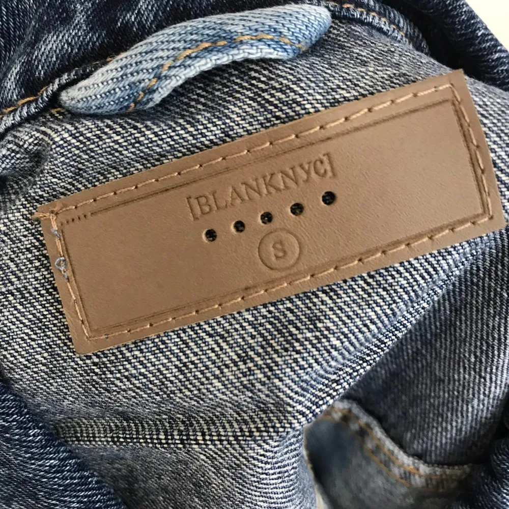 NWT BLANK NYC Chaser Jean Denim Jacket Small - Image 6