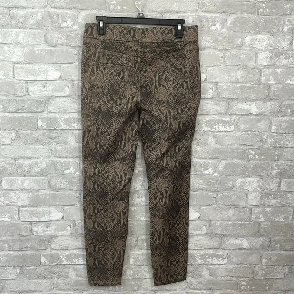 NY&C High Waist Pull On Legging Tan Size M - Image 3