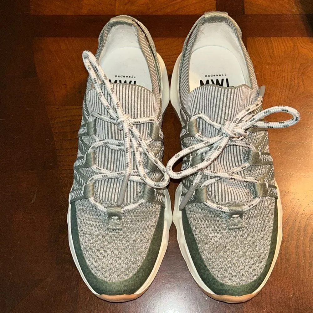 Madewell Sage Green Field Knit Unisex Sneakers( Women 8M,Men’s 6.5) - Image 3