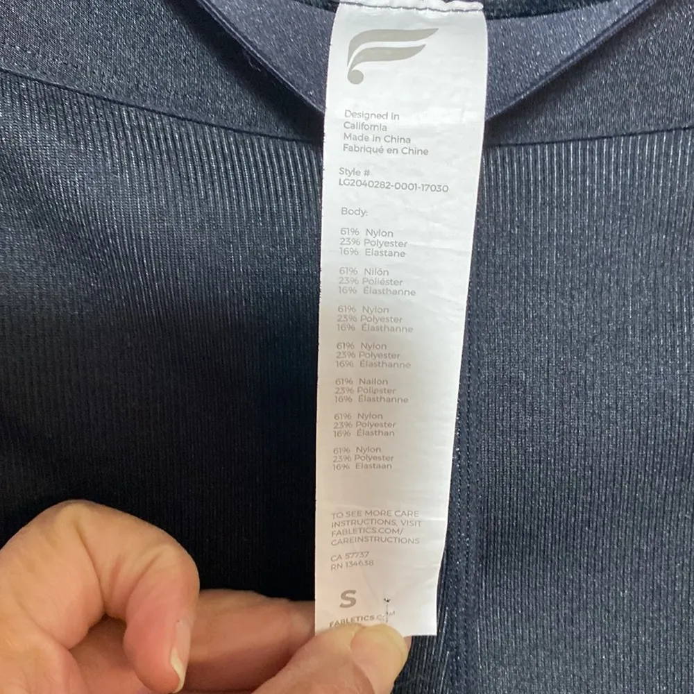 Fabletics black leggings size S - Image 4