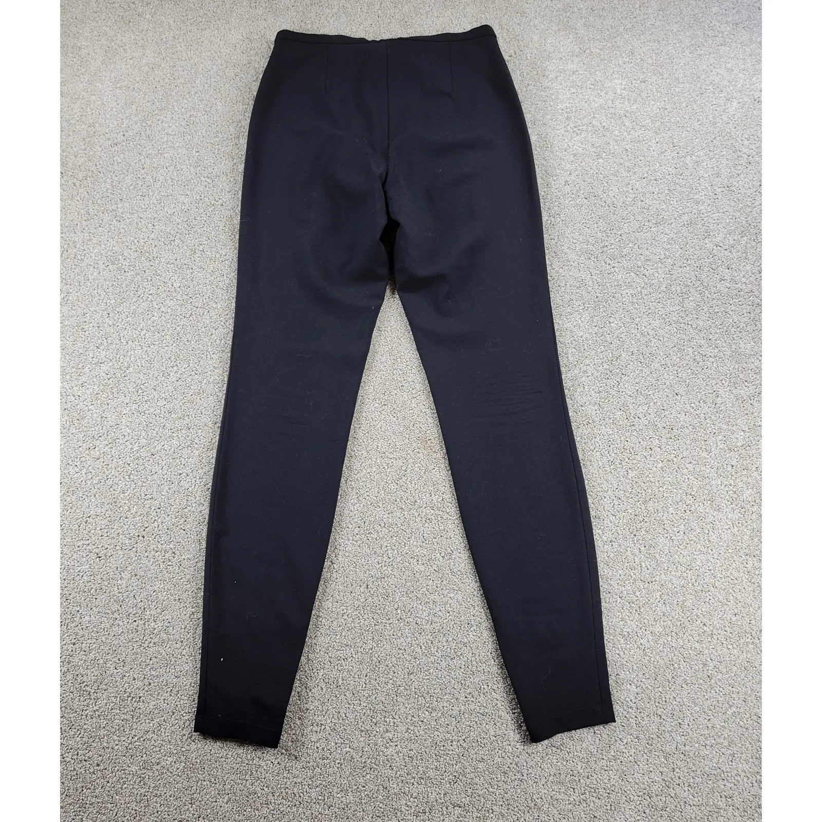 Dolce‎ & Gabbana Womens Dress Pants 28/42 Black Ankle Zip High Waist Slim Skinny - Image 5