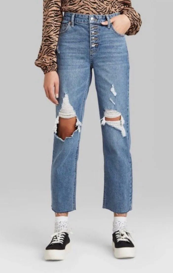 Wild Fable High Waisted Mom Jeans - Image 2