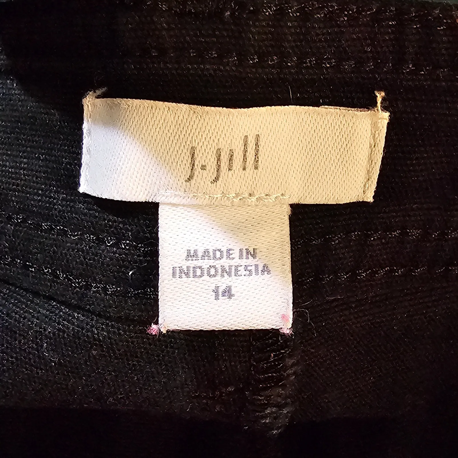 J Jill Womens Black Wide Leg‎ Crop Pants 14 - Image 3