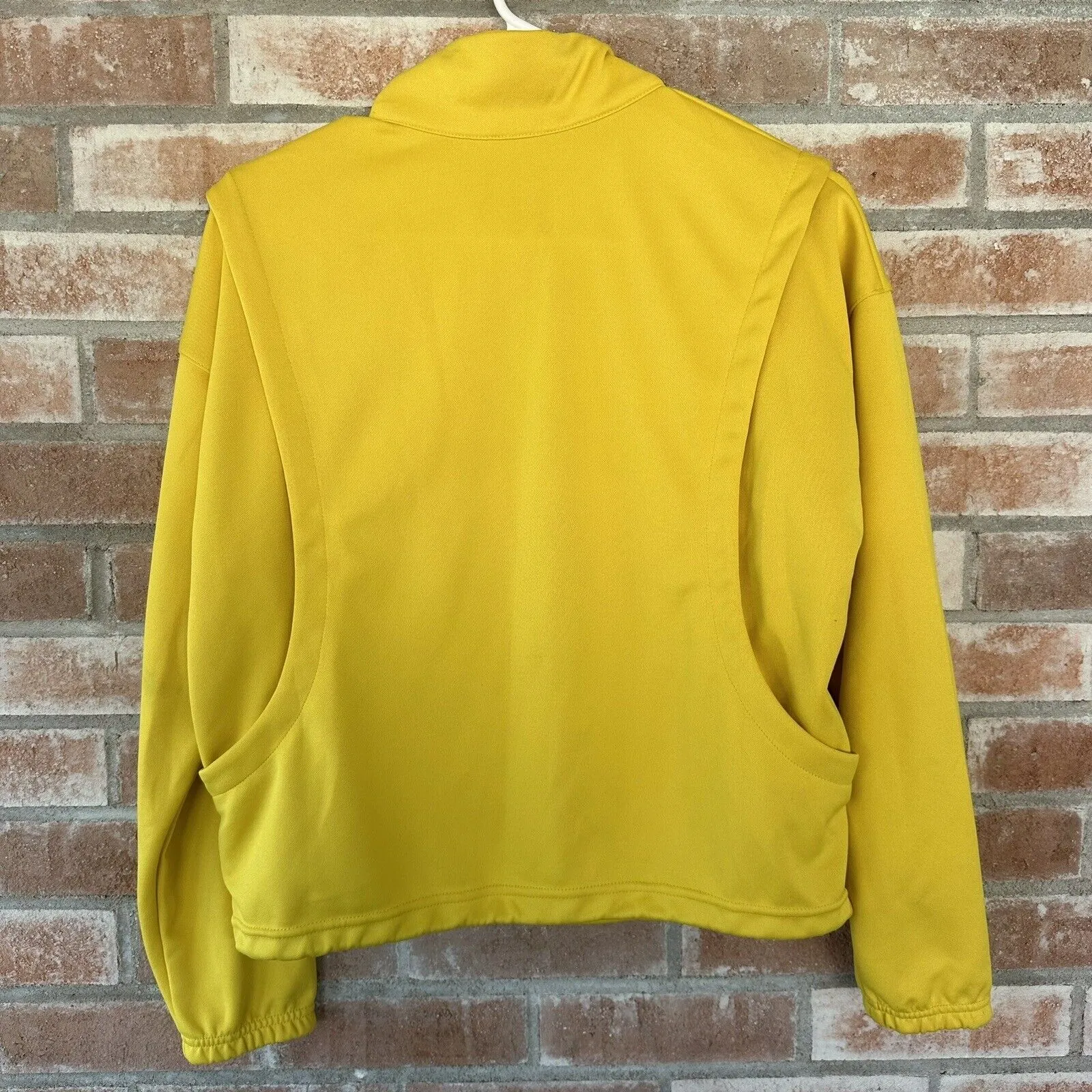Nike Retro Fly Dri Fit Basketball Jacket Yellow Medium - Image 8