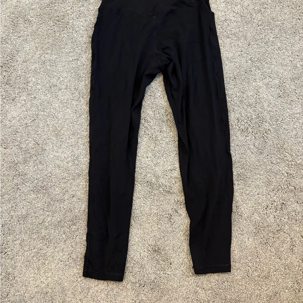 💜 Aerie Offline High Waist Midnight Black Leggings with Pockets - Image 5