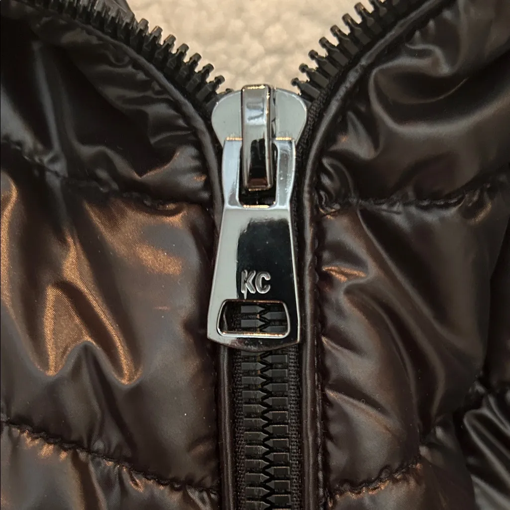 Kenneth Cole Black Quilted Puffer Jacket - Image 3