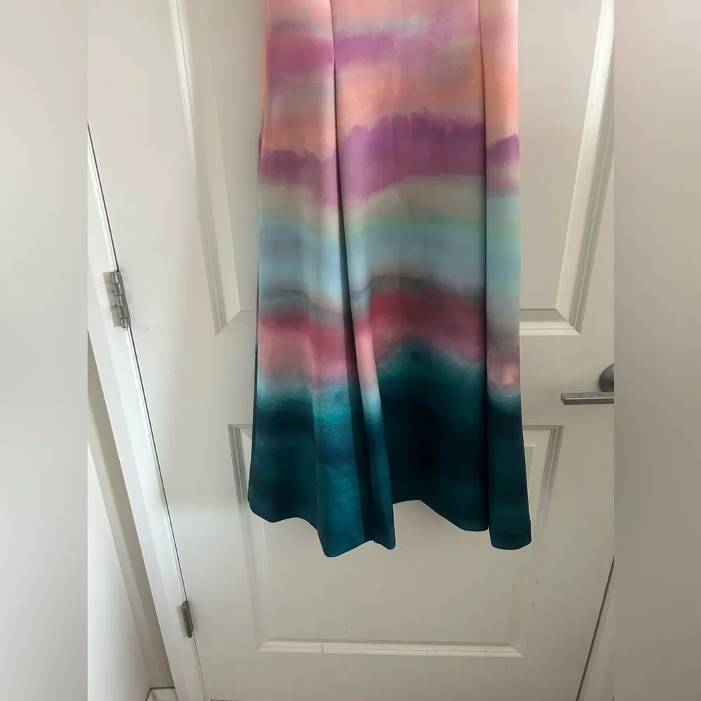 Vince Camuto Multicolor Striped Midi Dress - Image 3