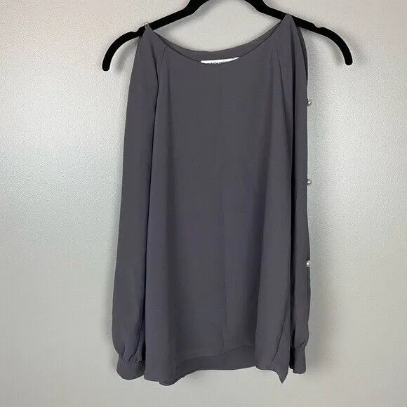 Amanda‎ Uprichard Genesee Pearl Cold-Shoulder Top size P or XS - Image 2