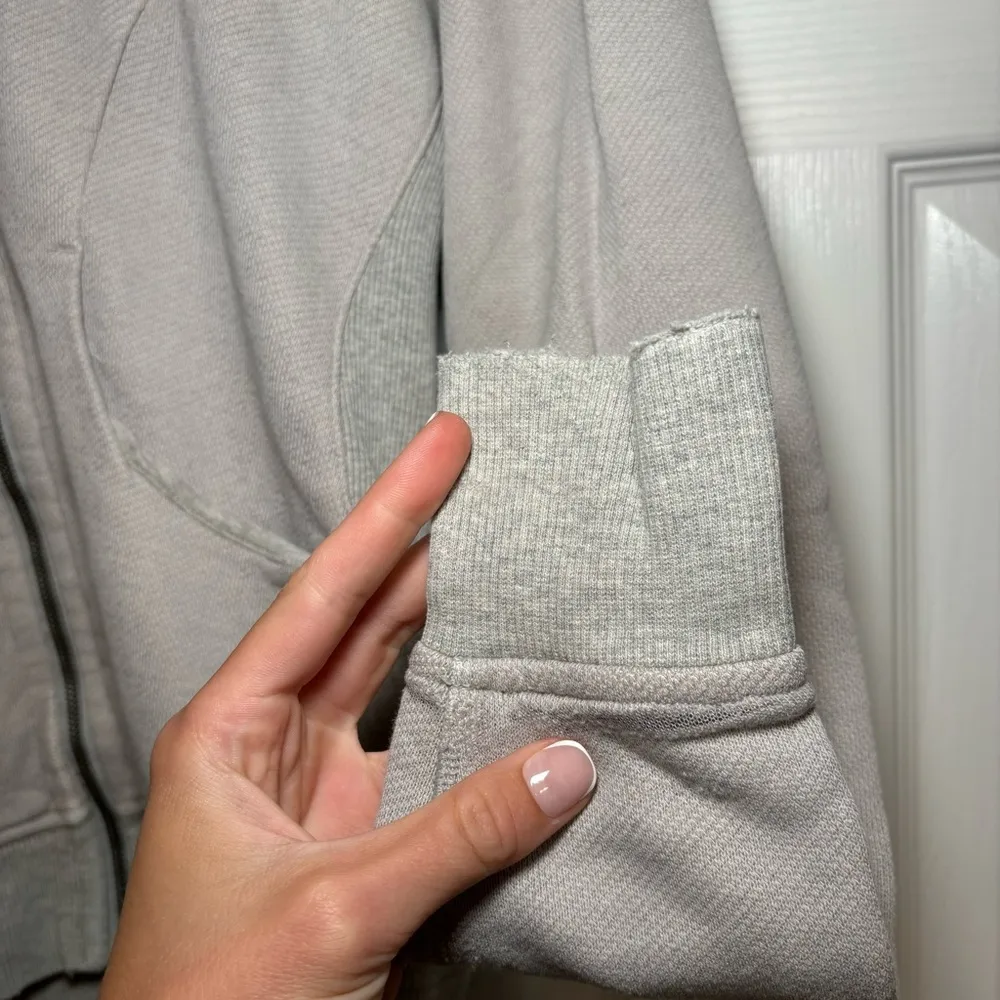 Lululemon Grey Zip Up Sweatshirt - Image 9