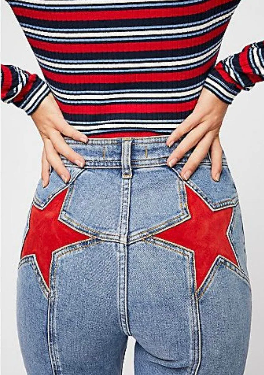 Free People Firecracker Star Jeans - Image 3