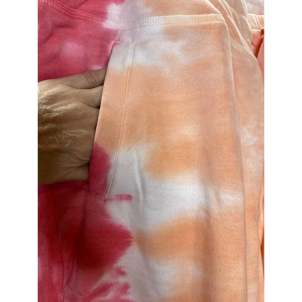 NWT Livi Active Lane Bryant Sweatpants 18/20 Tie Dye Multicolor Pull On Casual - Image 3