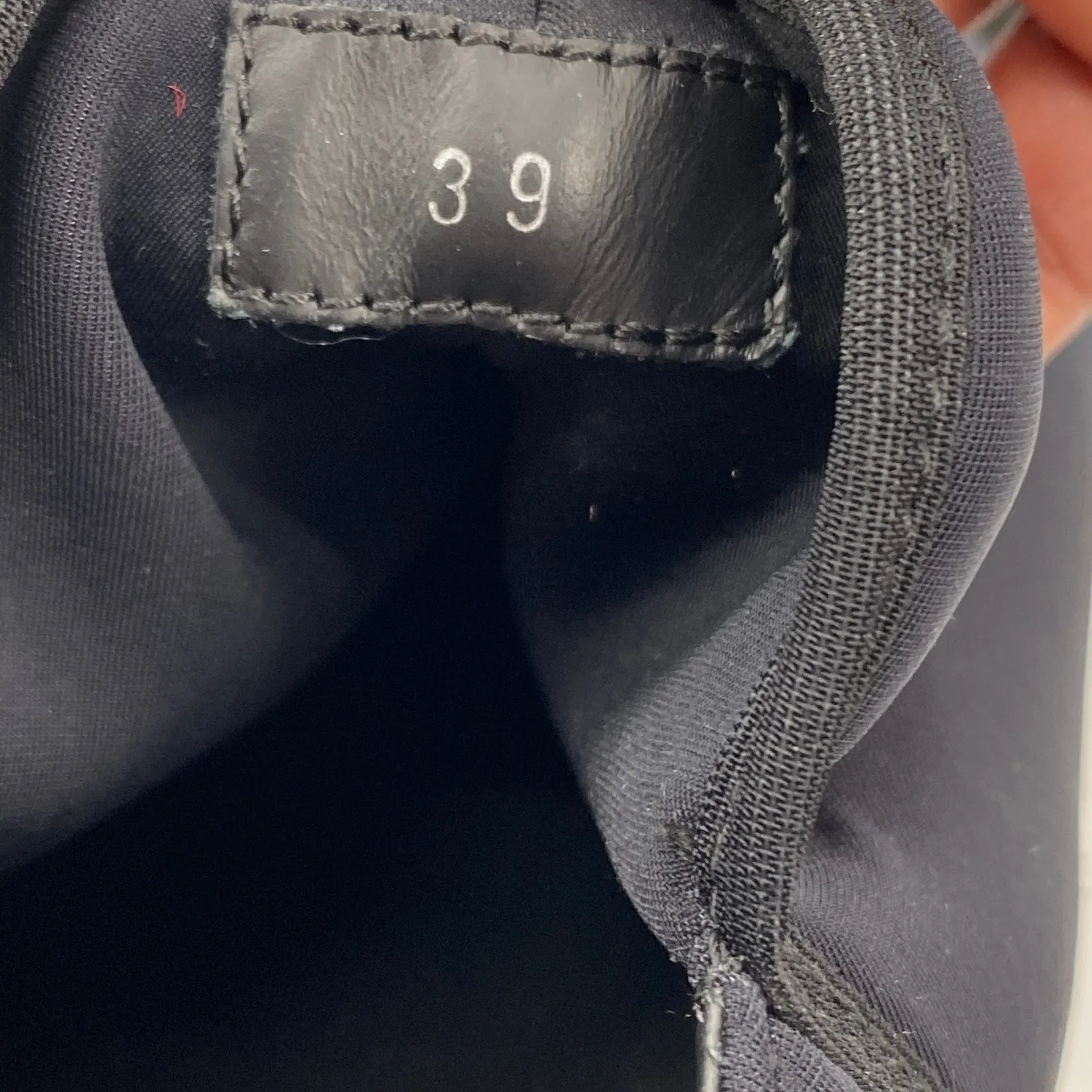 IRI WES I Low Top Sneaker (BK0) Black Sz 39 Low Top Sneaker Lagenlook Futuristic - Image 13