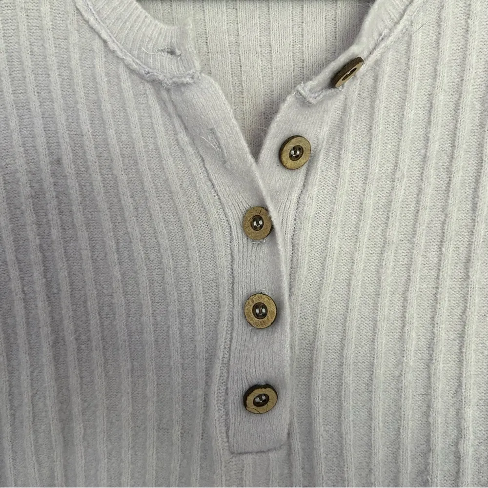 Intimately Free People Around The Clock Pullover Sweater in Lavender Size Medium - Image 5